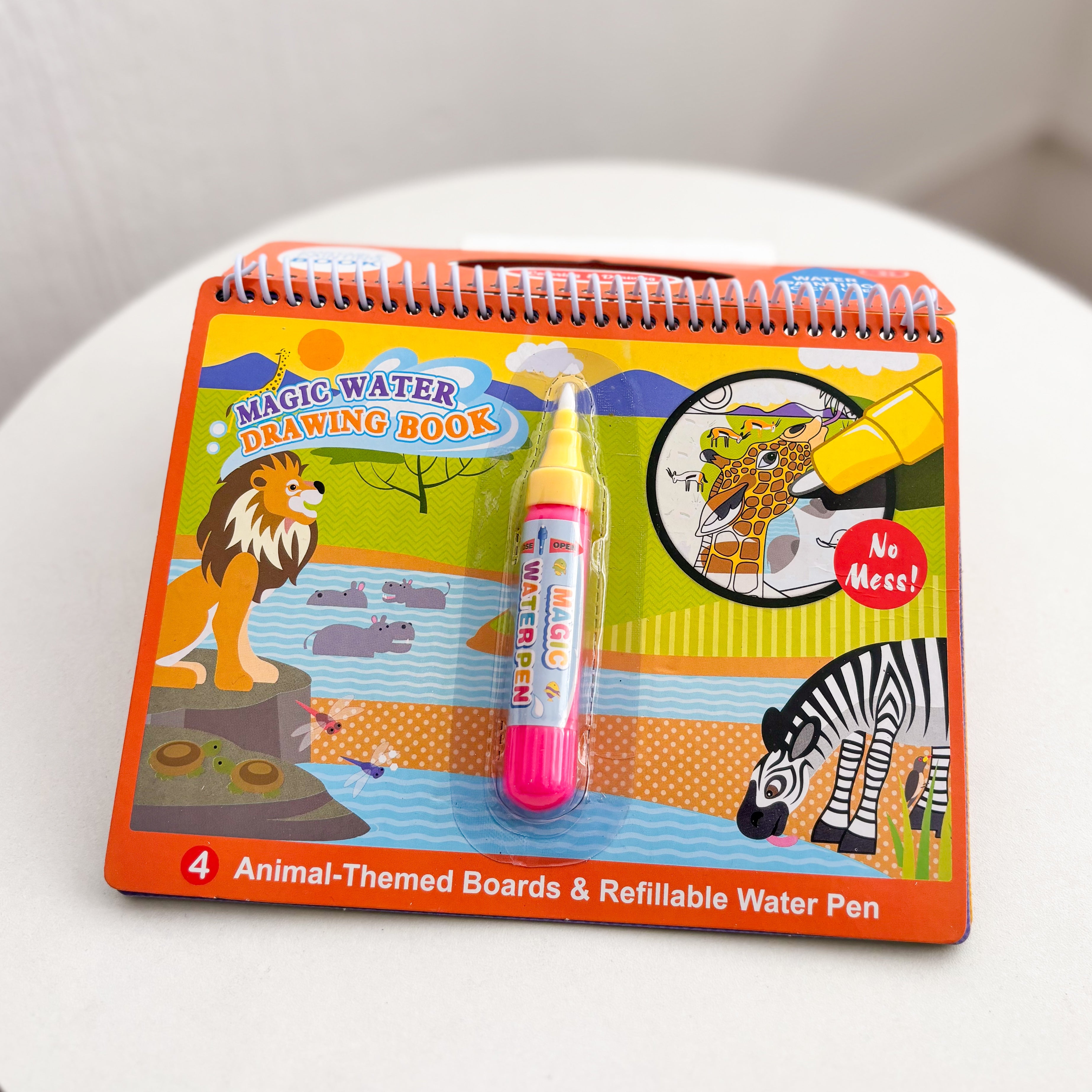 Libro infantil de agua para colorear - Dressygt