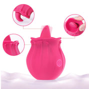Vibrador succionador en forma de rosa - Dressygt