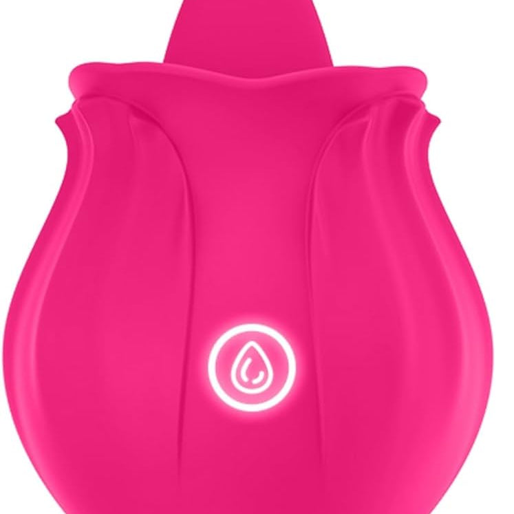Vibrador succionador en forma de rosa - Dressygt