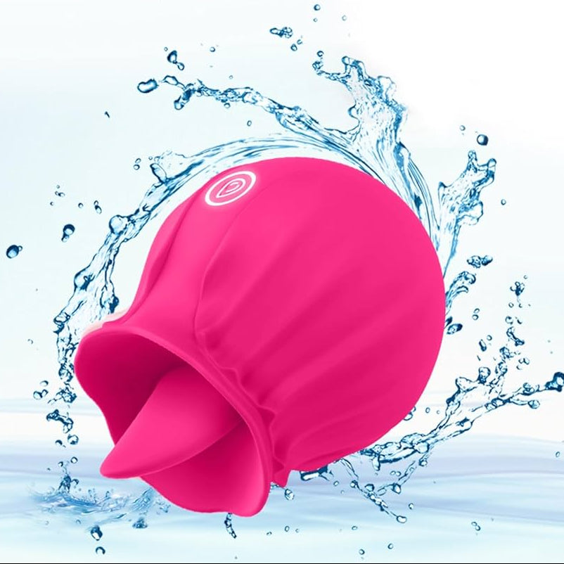 Vibrador succionador en forma de rosa - Dressygt