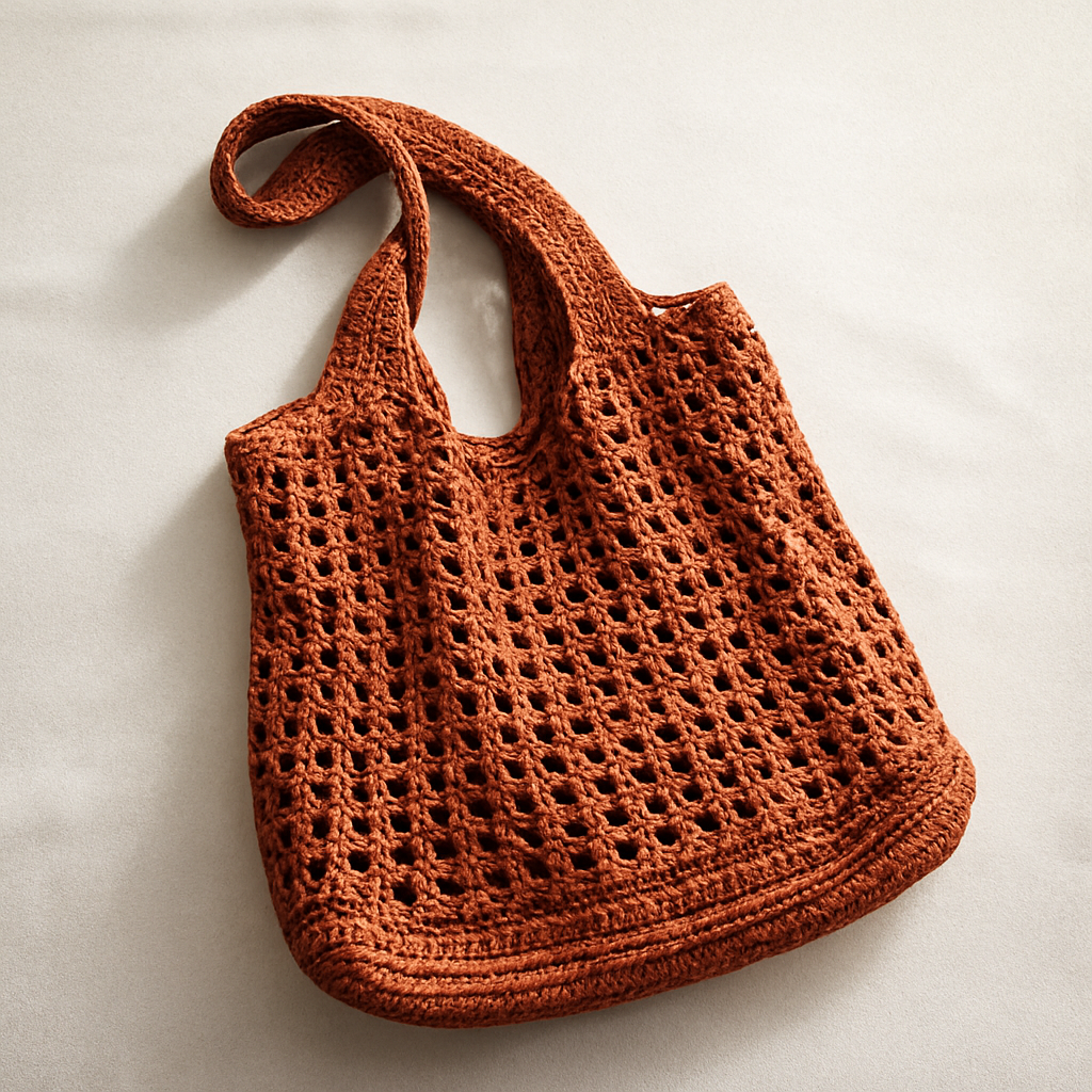 Bolso tejido tipo tote