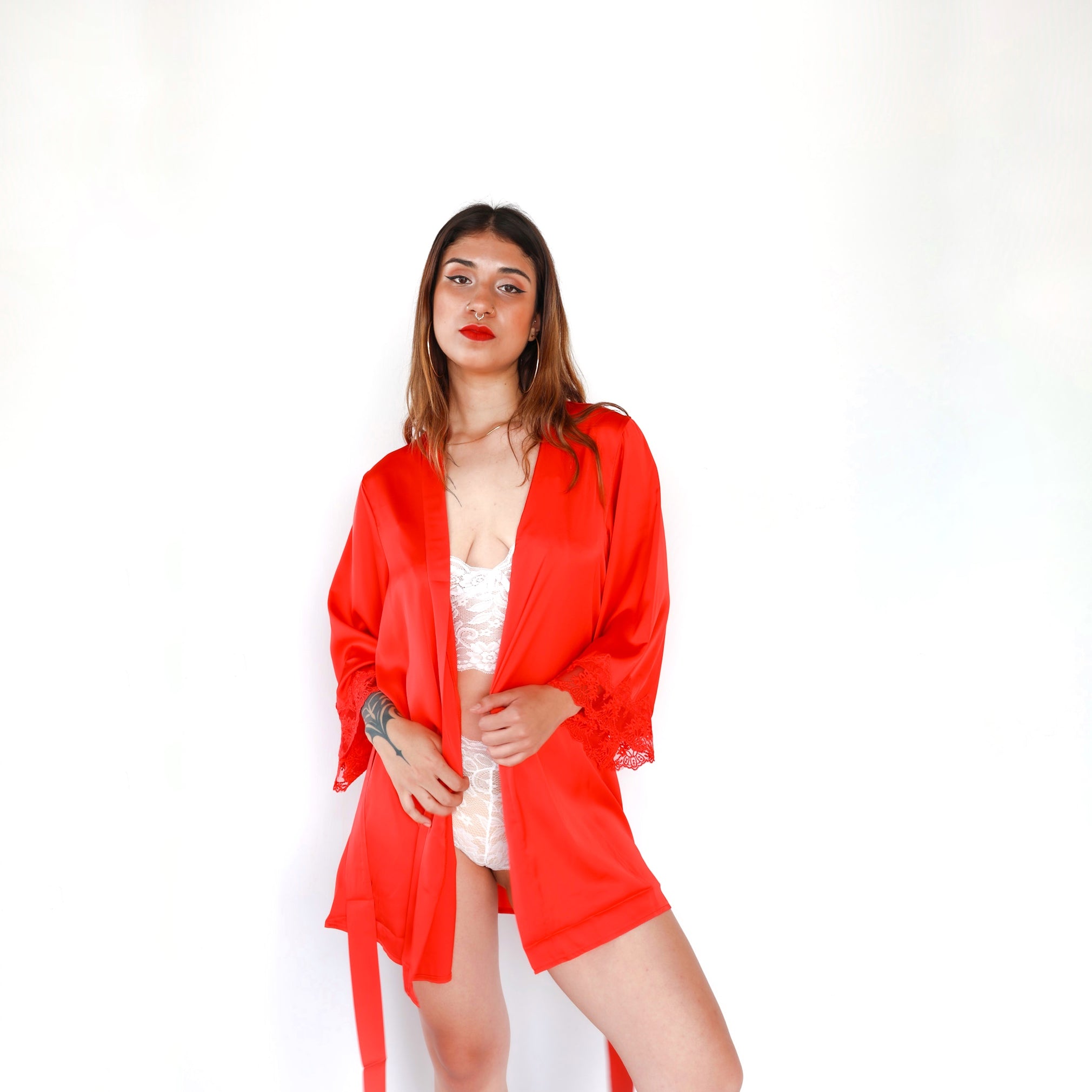 Bata de seda
