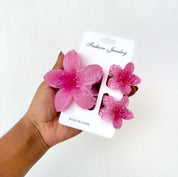 Set de tres Ganchos de flor