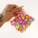 Ciento de mini gancho de flor