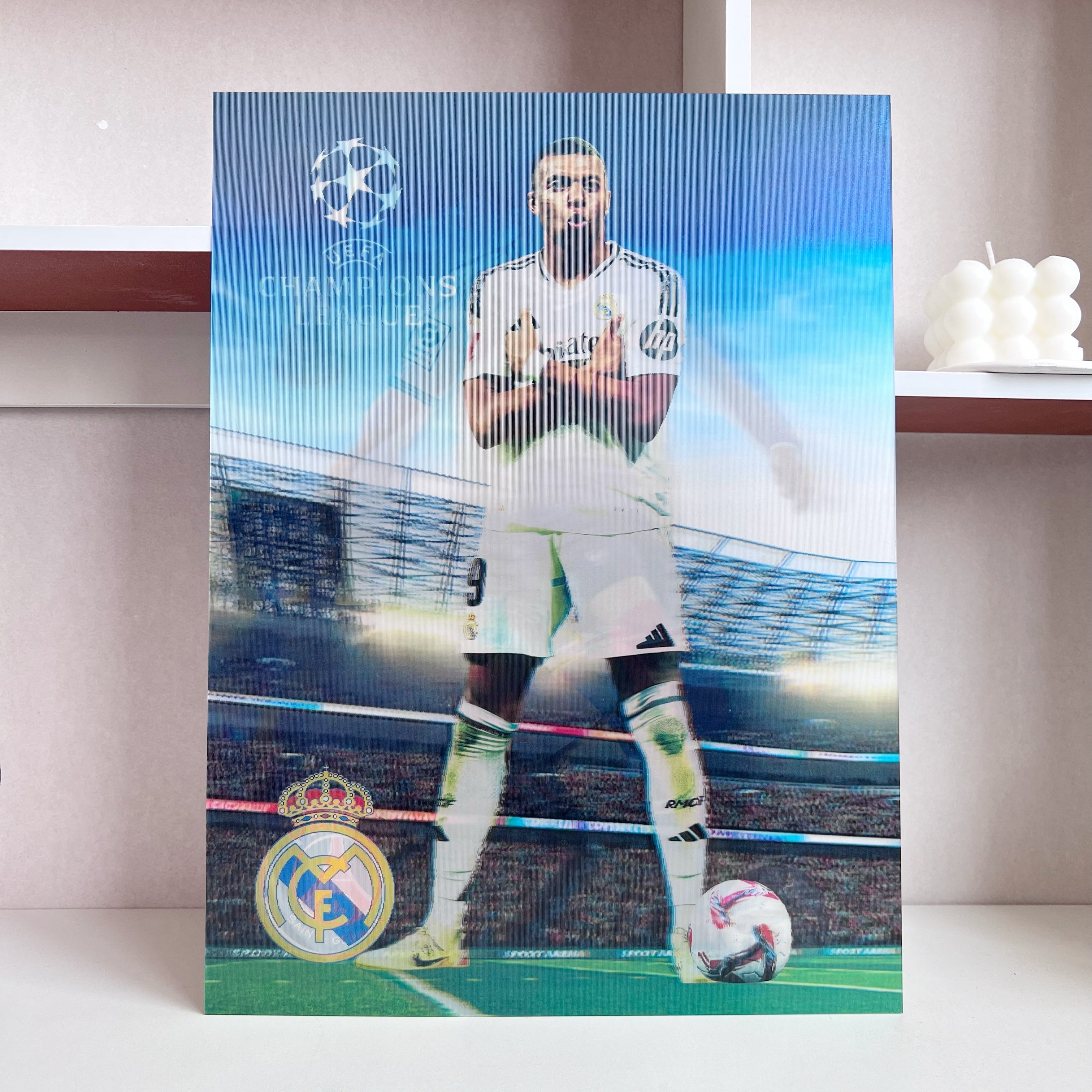Poster con efecto flip de futbolistas - Dressygt