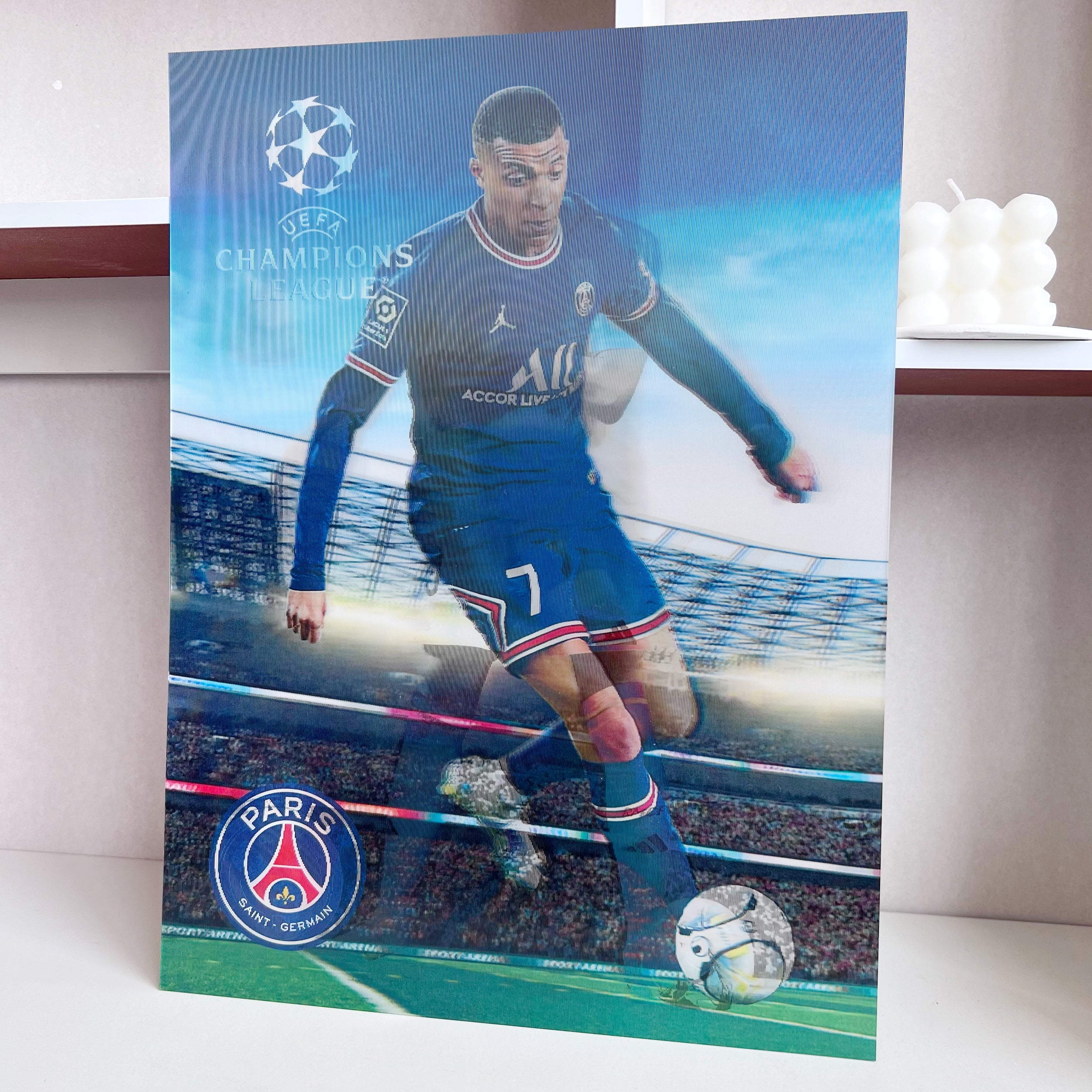 Poster con efecto flip de futbolistas - Dressygt