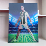 Poster con efecto flip de futbolistas - Dressygt