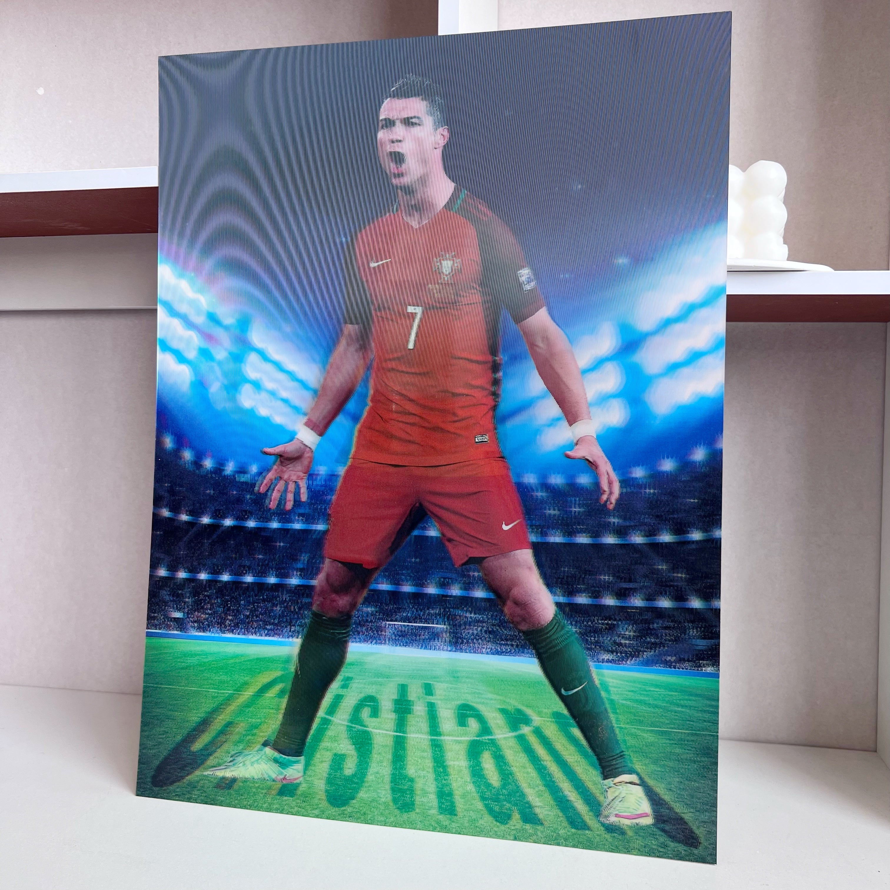 Poster con efecto flip de futbolistas - Dressygt