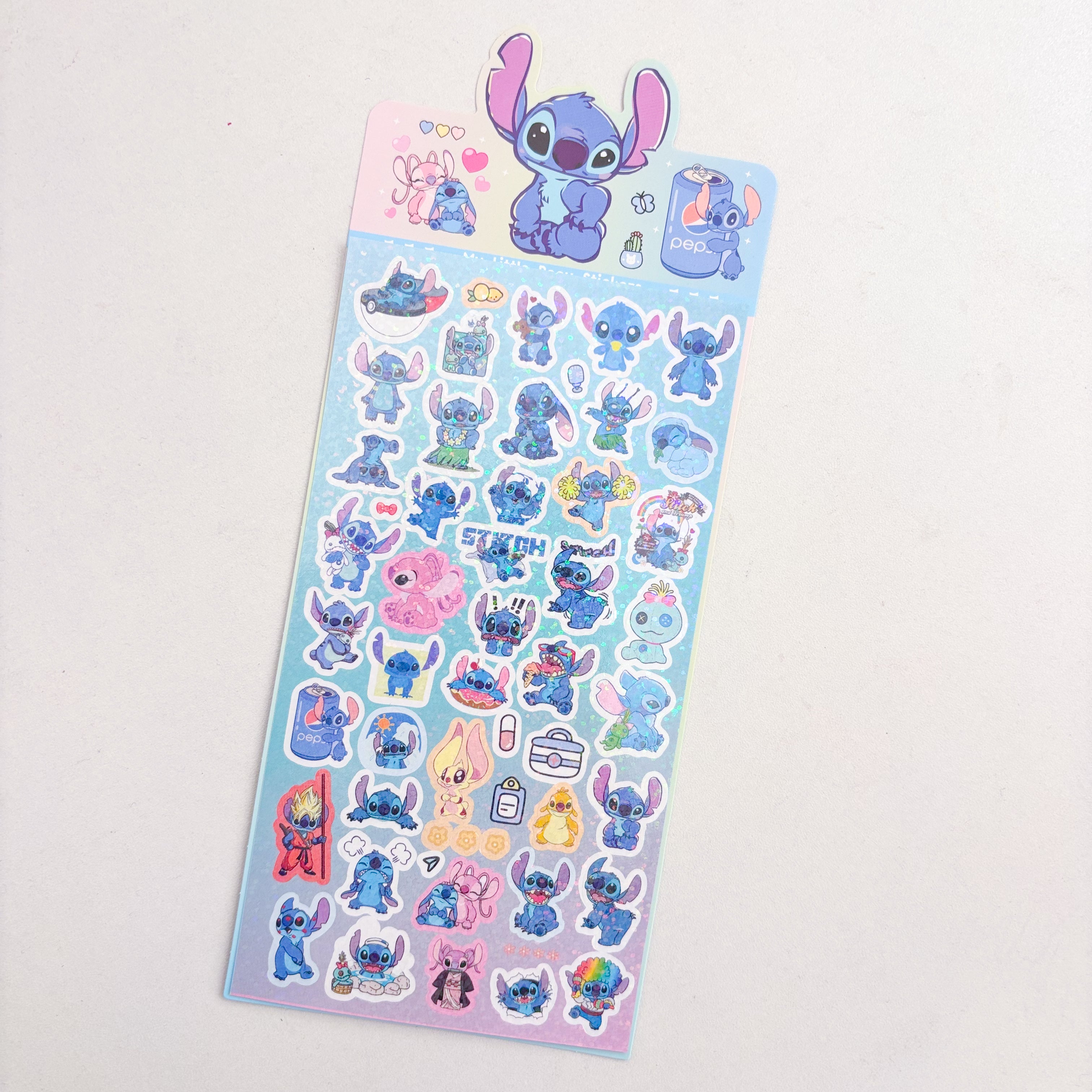 Combo de stickers de Stitch