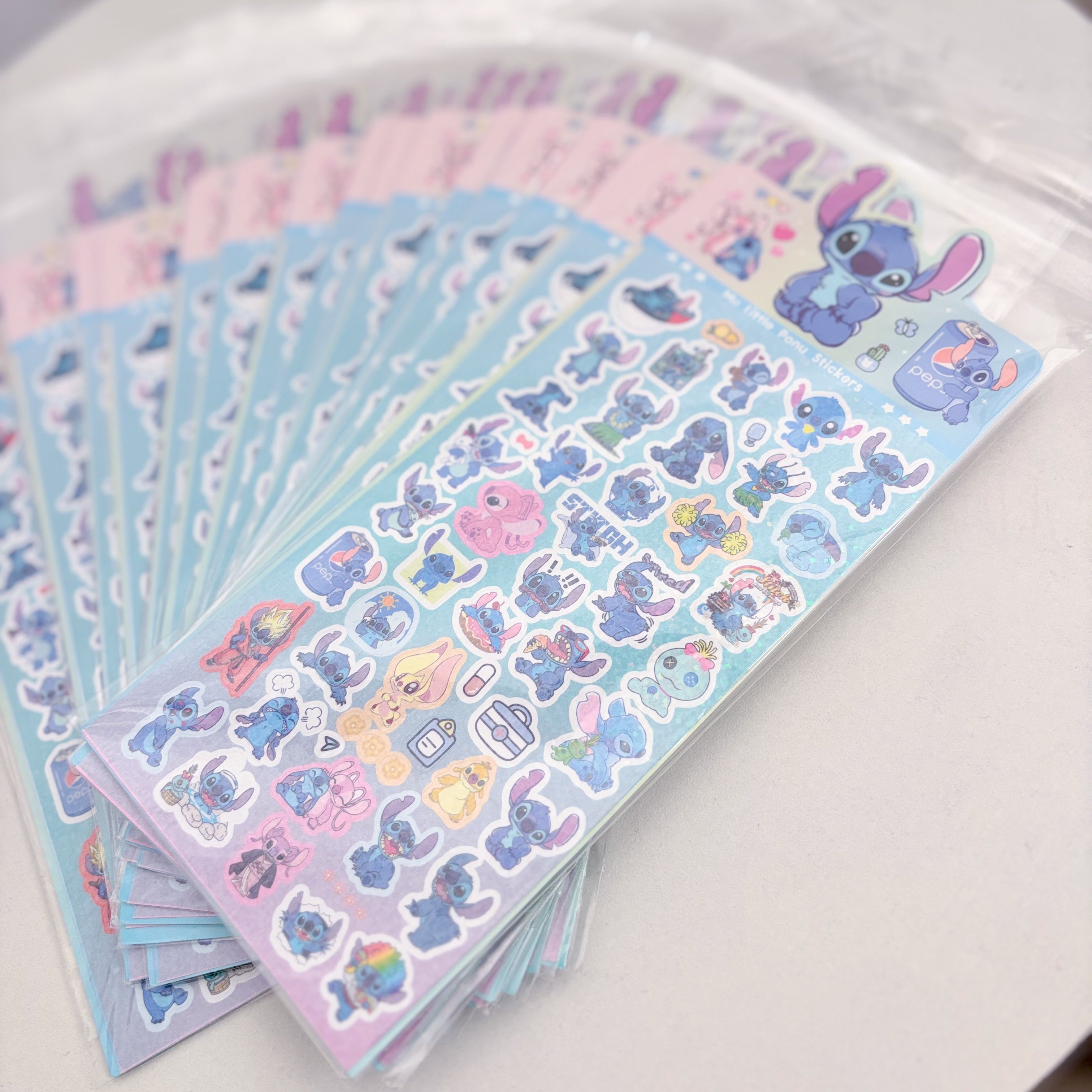 Combo de stickers de Stitch