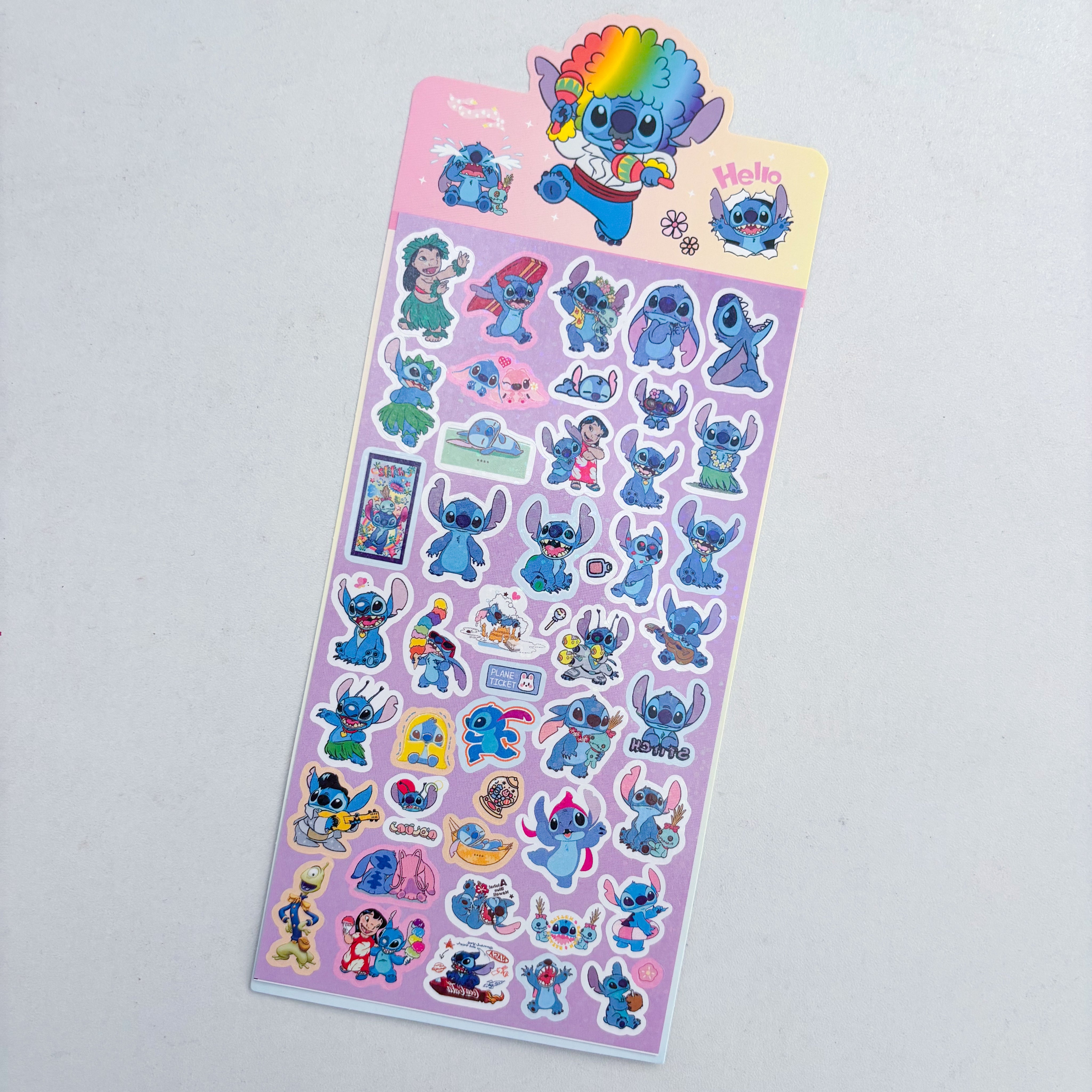 Combo de stickers de Stitch