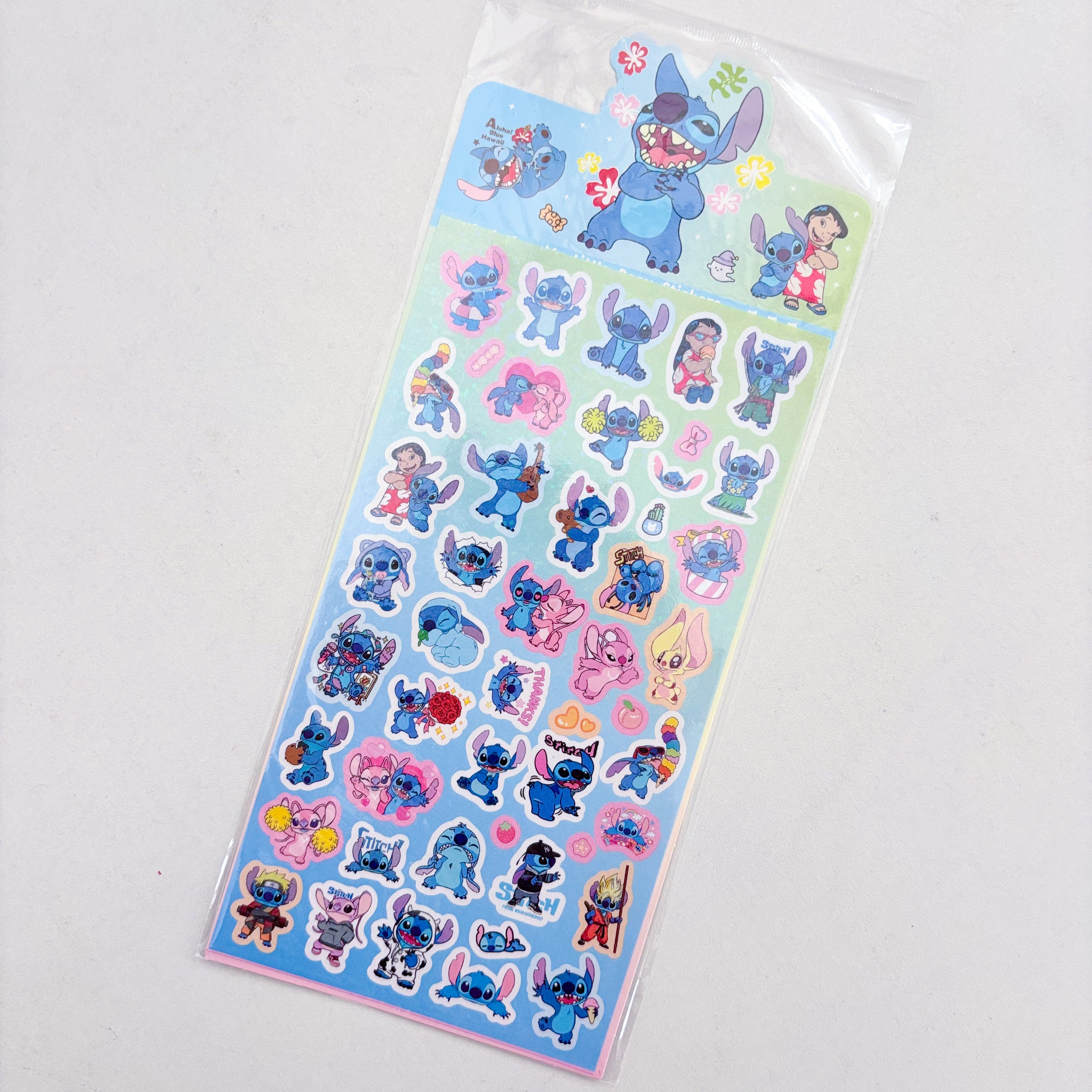 Combo de stickers de Stitch