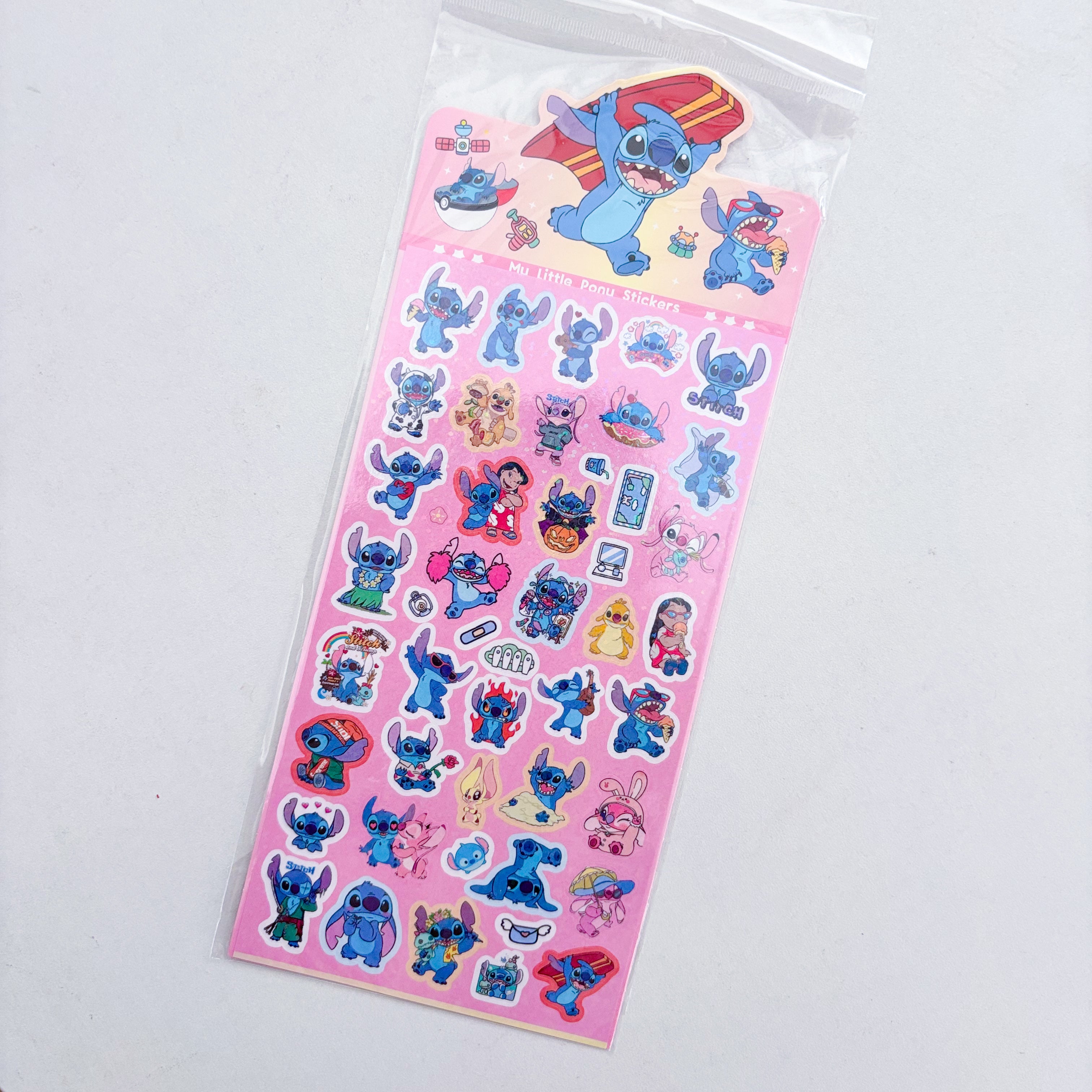 Combo de stickers de Stitch
