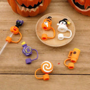 Protector de pajilla de halloween