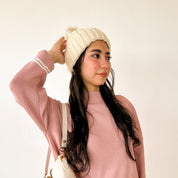 Gorro tejido antifrizz