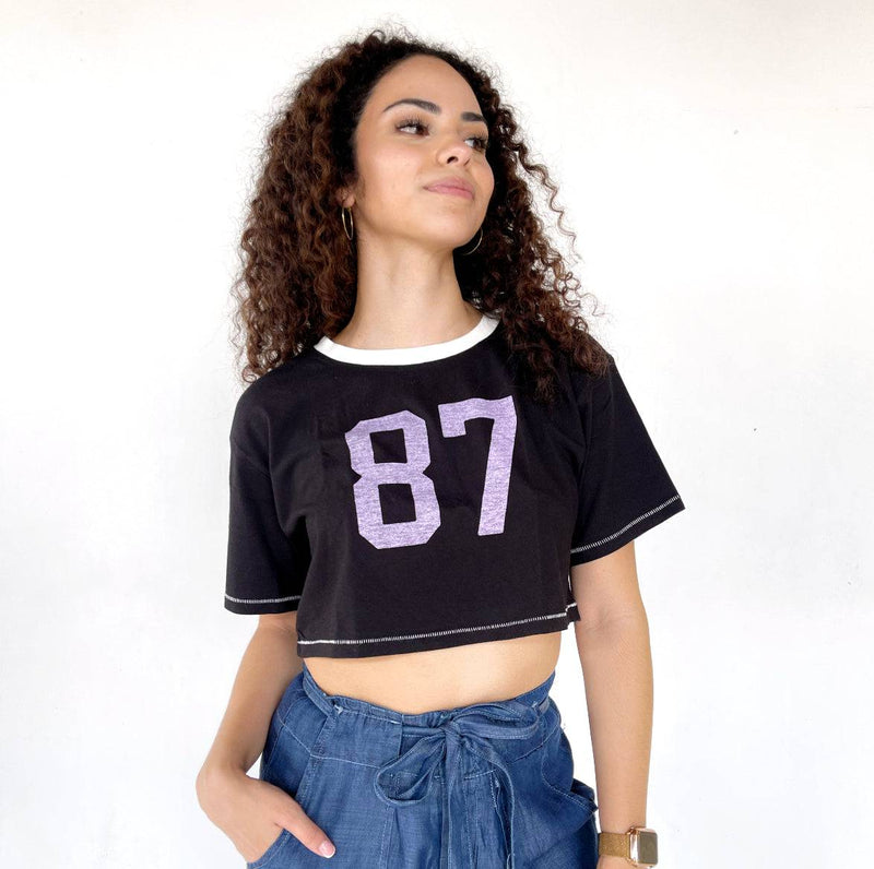 Crop top oversize