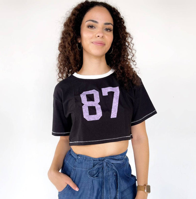 Crop top oversize