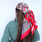 Pañuelo grande con estampado