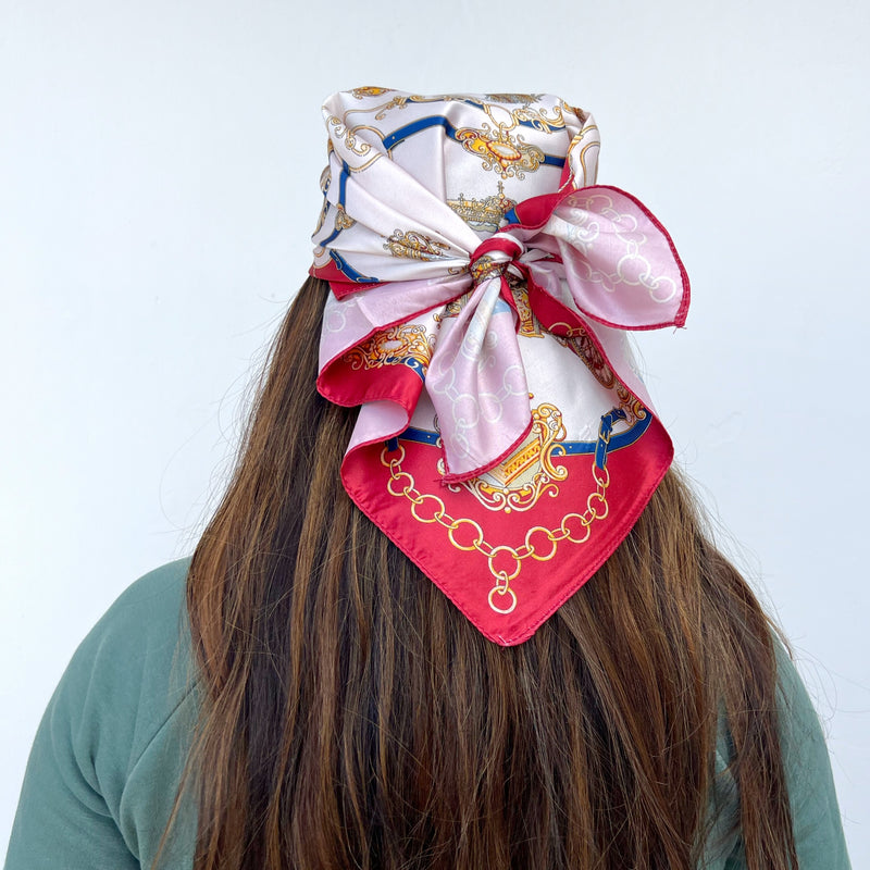 Pañuelo pequeño con estampado