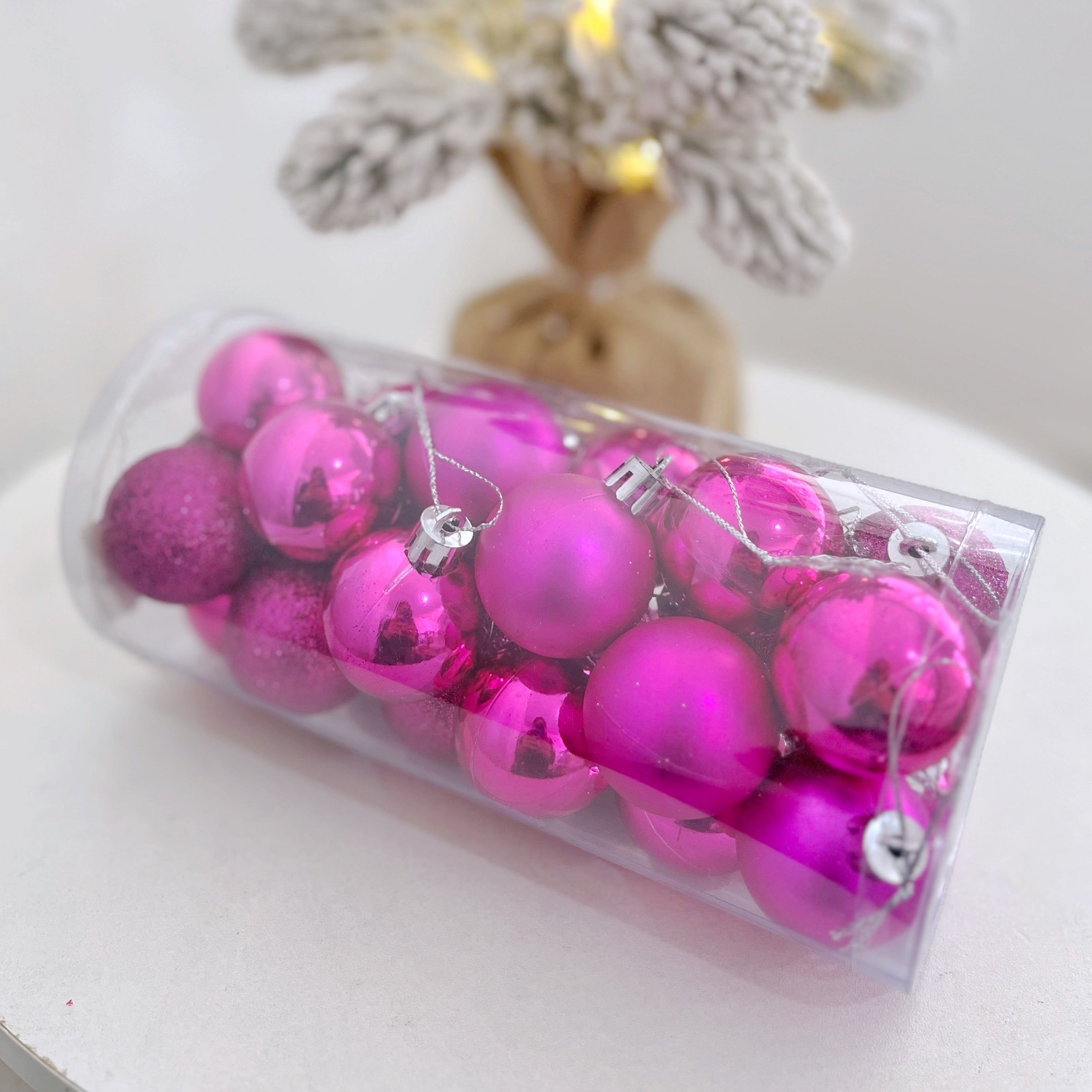 Set de esferas navideñas
