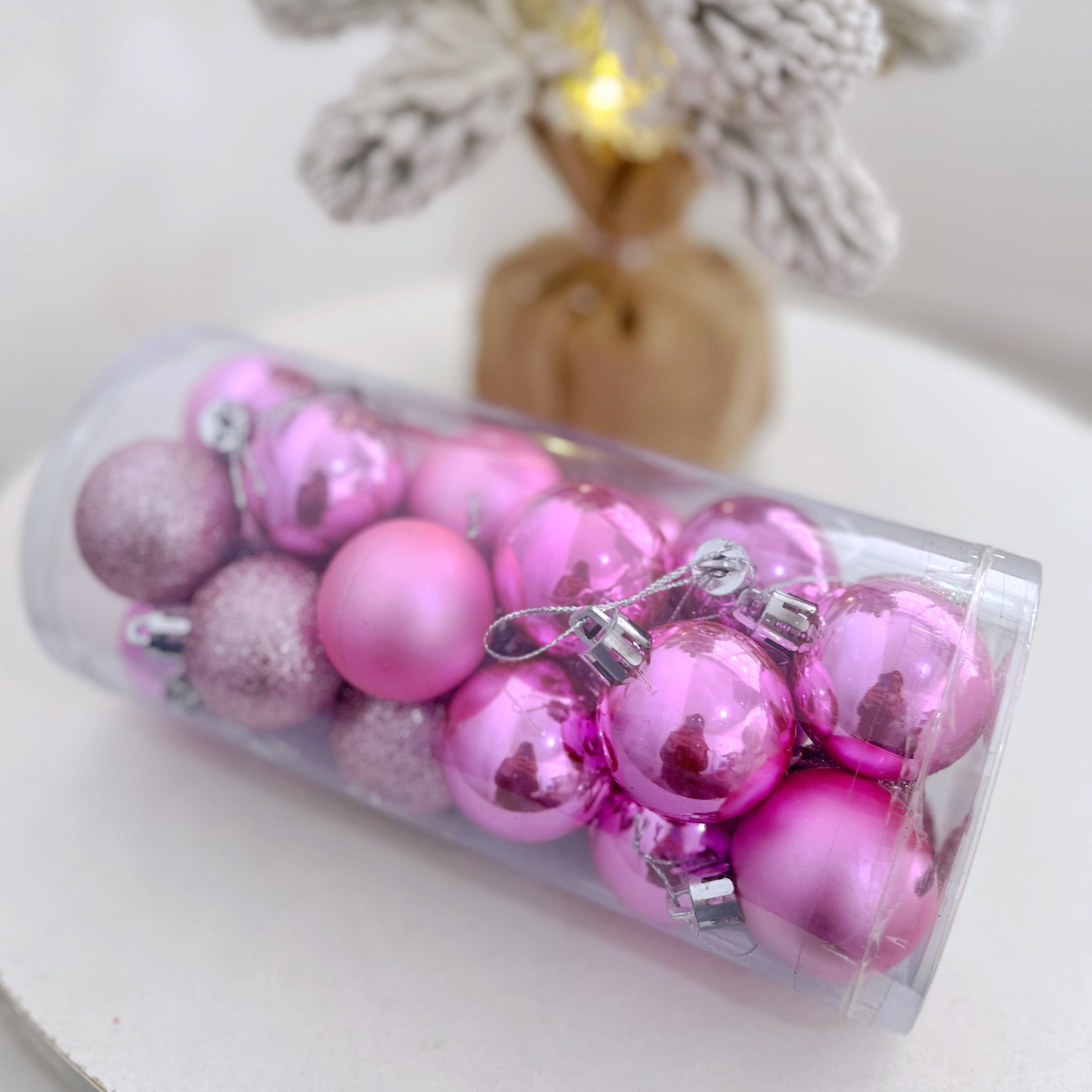 Set de esferas navideñas