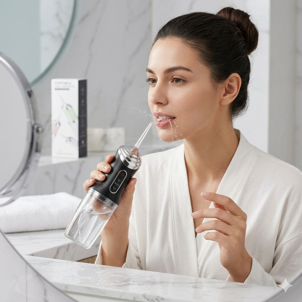 Irrigador bucal portátil inalámbrico - Dressygt