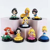 Colección de 8 mini figuras de princesas clásicas - Dressygt