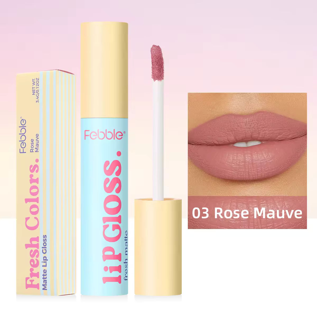 Lip Gloss mate de Febble - Dressygt