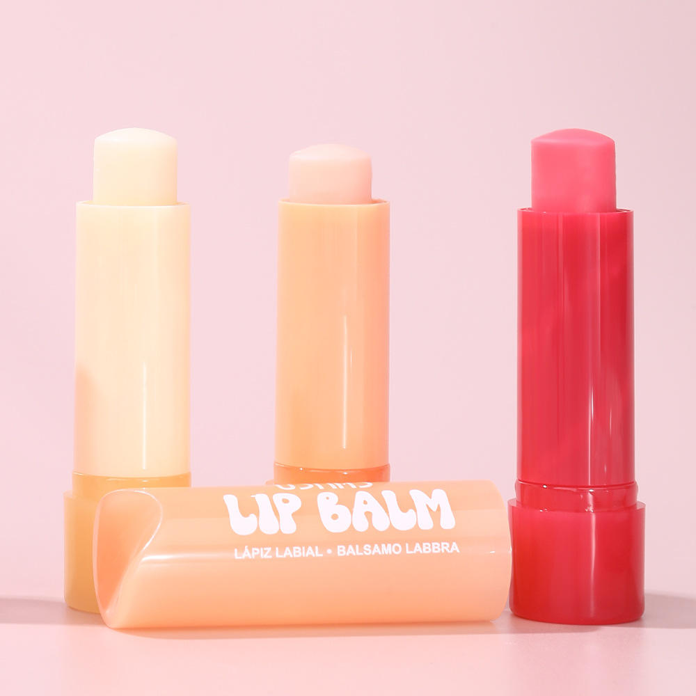 Bálsamo labial hidratante con brillo