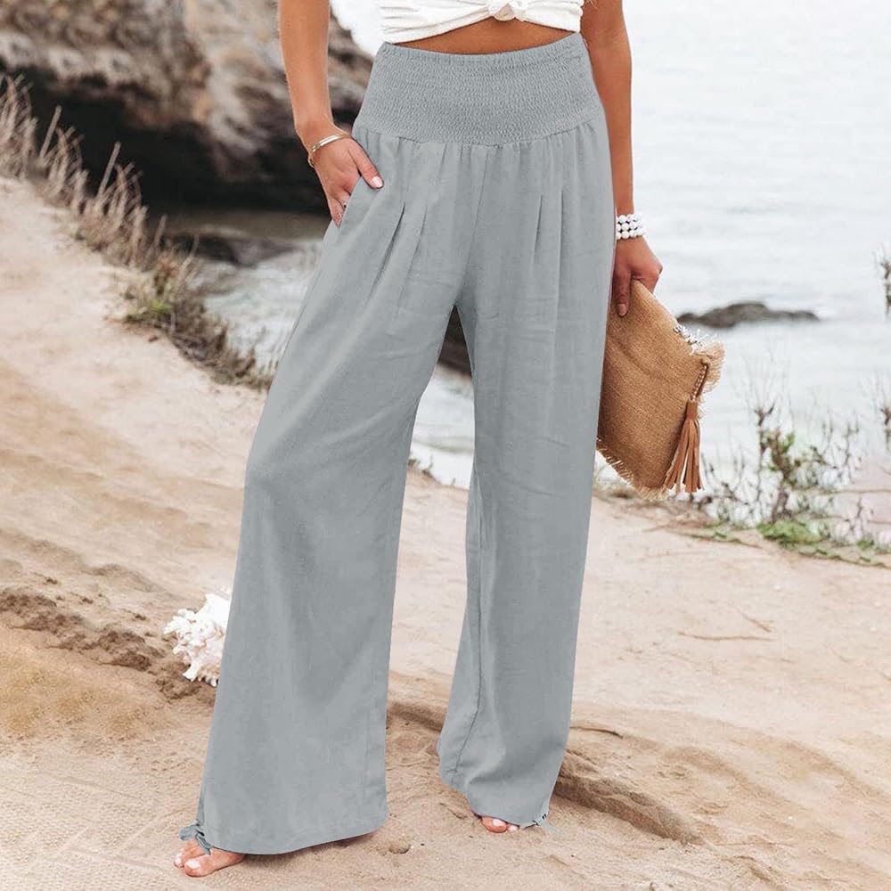 Pantalón holgado para dama