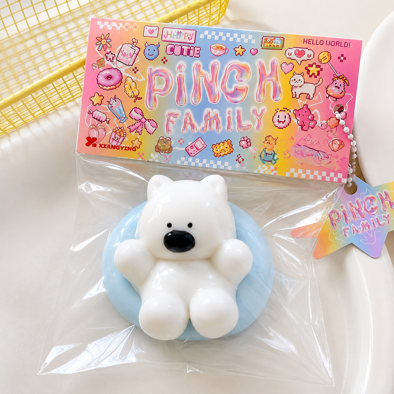 Juguete anti-estrés squishy de oso