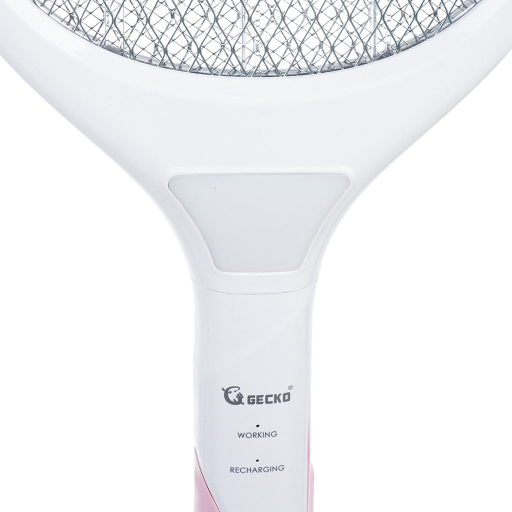 Raqueta eléctrica recargable para mosquitos