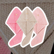 Set de 3 toallas absorbente antifrizz