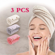 Set de 3 toallas absorbente antifrizz