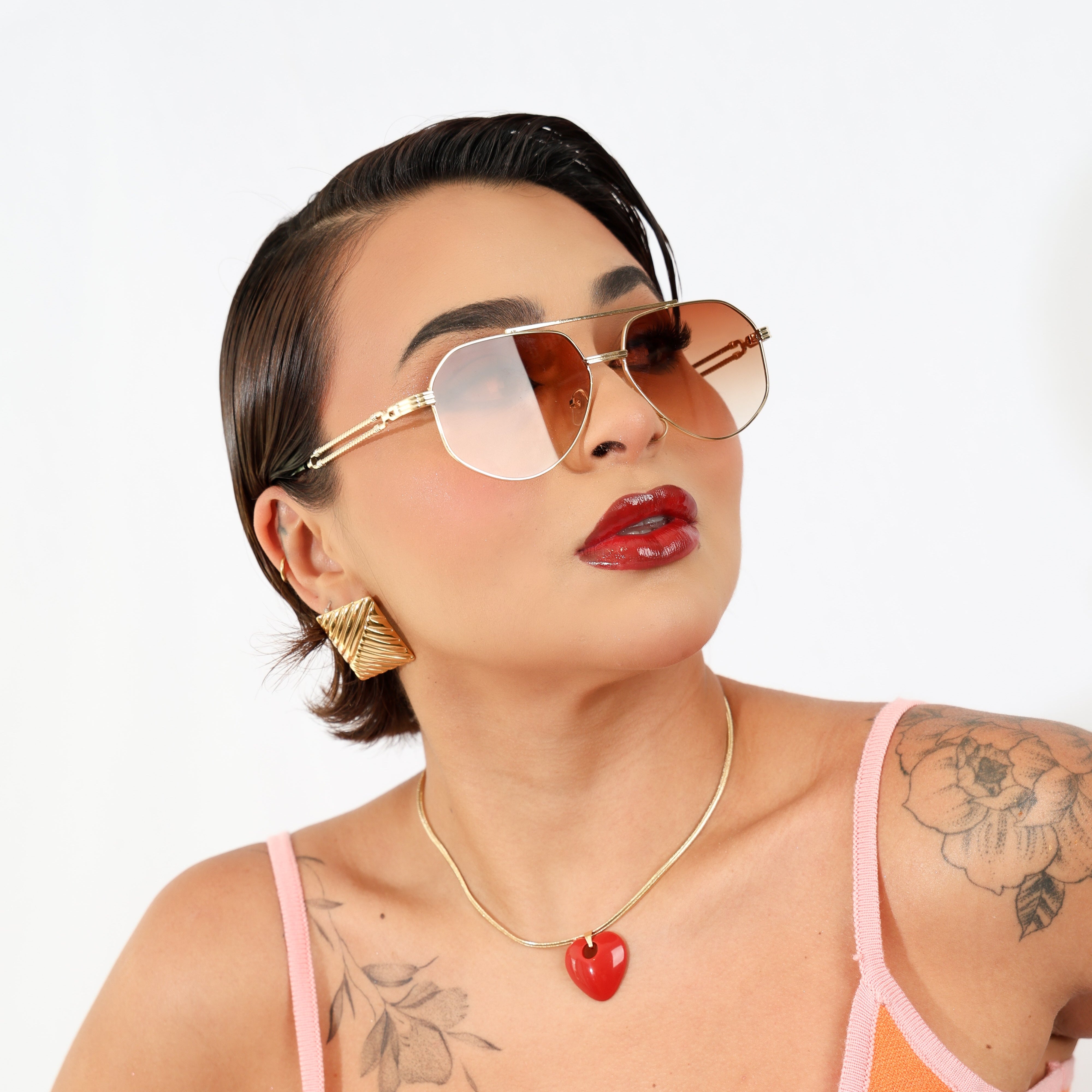 Lentes unisex estilo gota - Dressygt