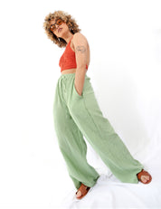 Pantalón ancho para dama