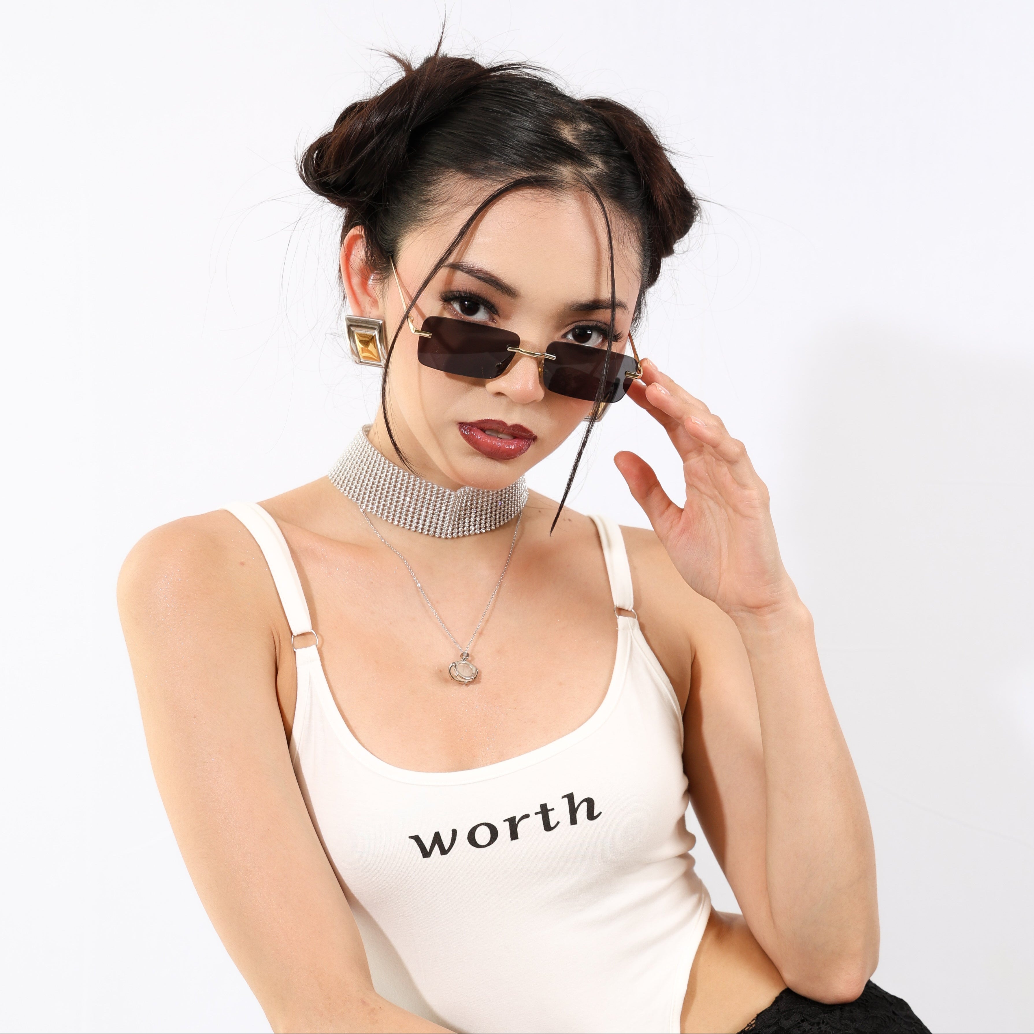 Gafas de sol sin moldura - Dressygt