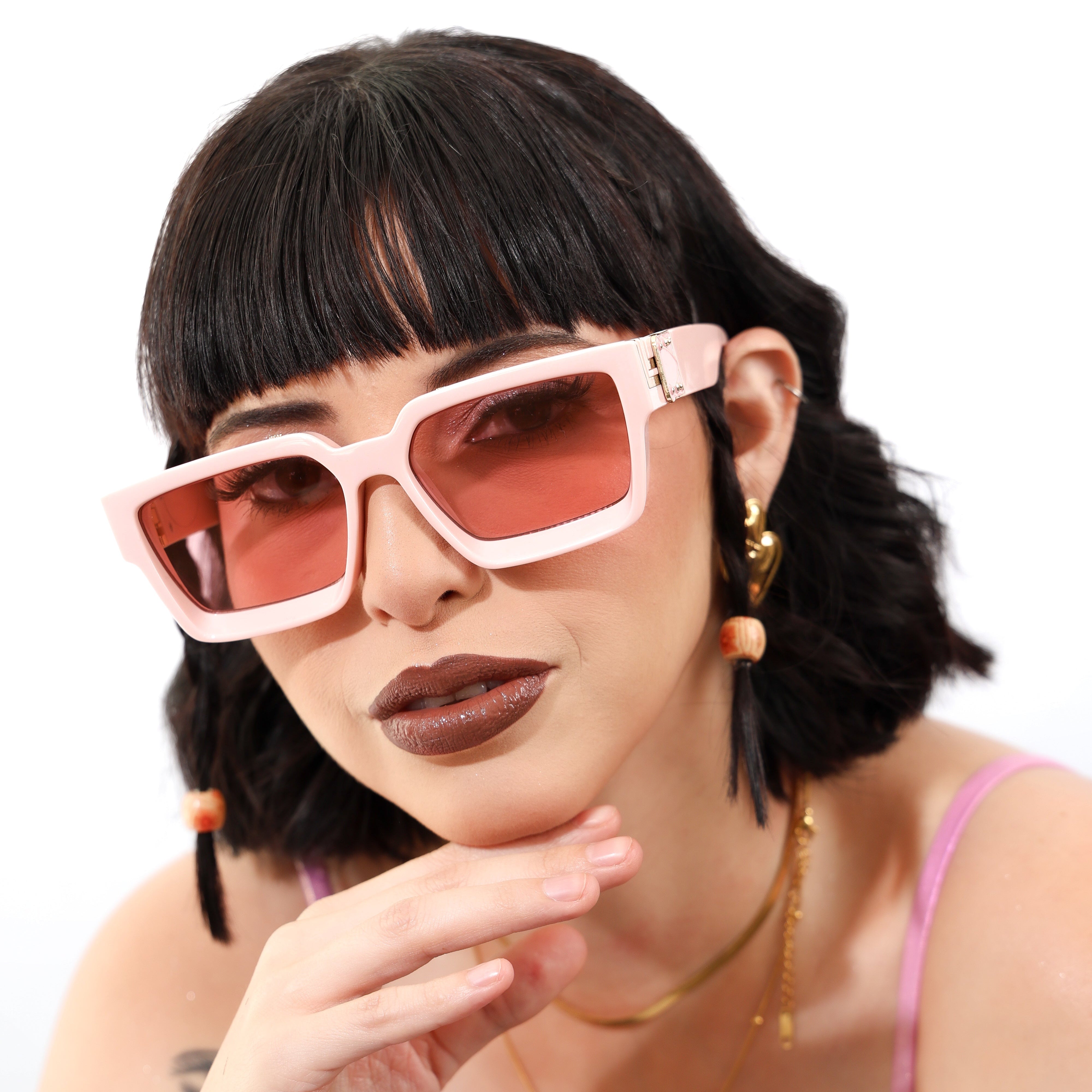 Gafas de sol unisex cuadrados - Dressygt