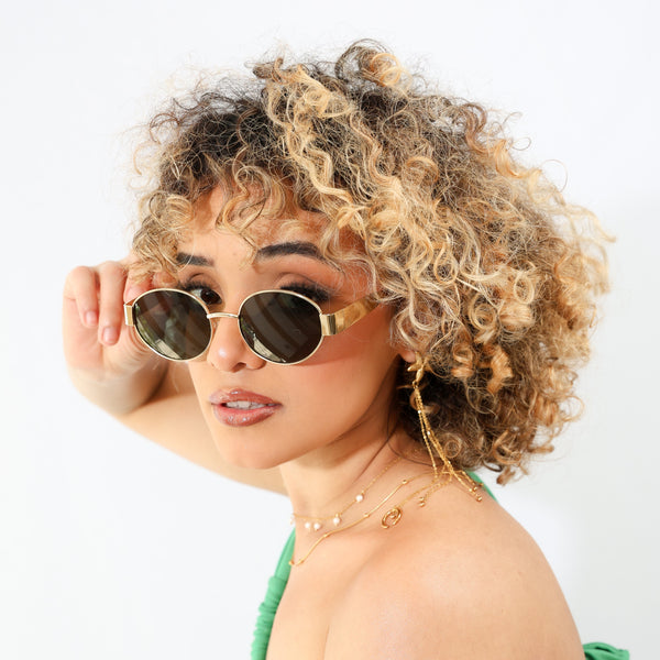 Lentes de sol estilo ovalo