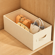 Caja organizadora de tela para ropa