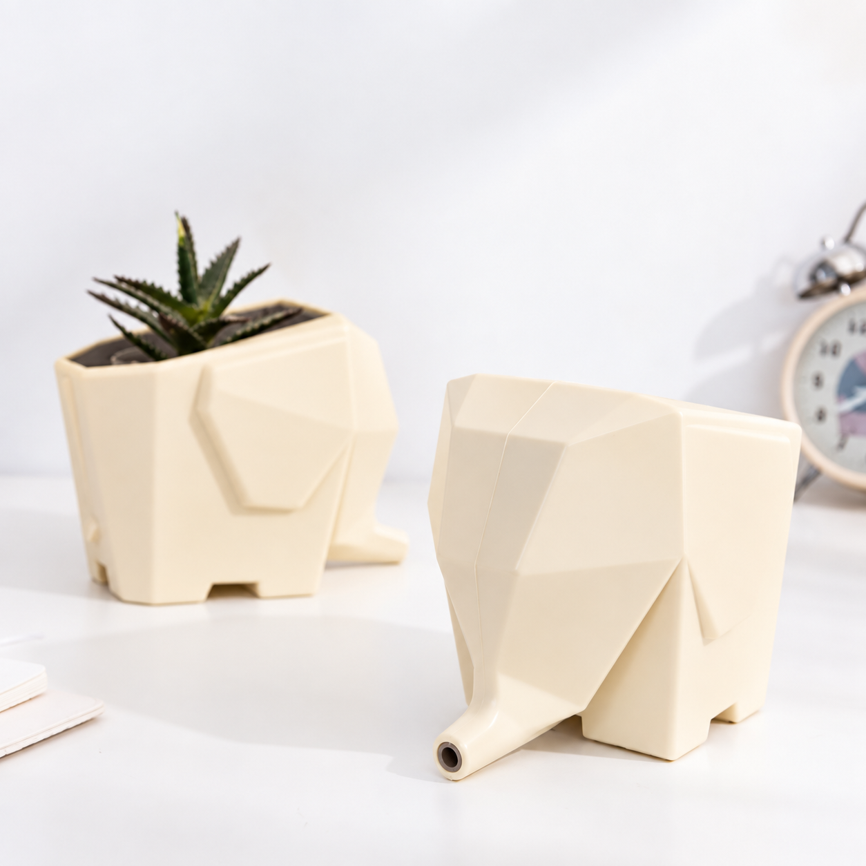 Escurridor de cubiertos con diseño de elefante