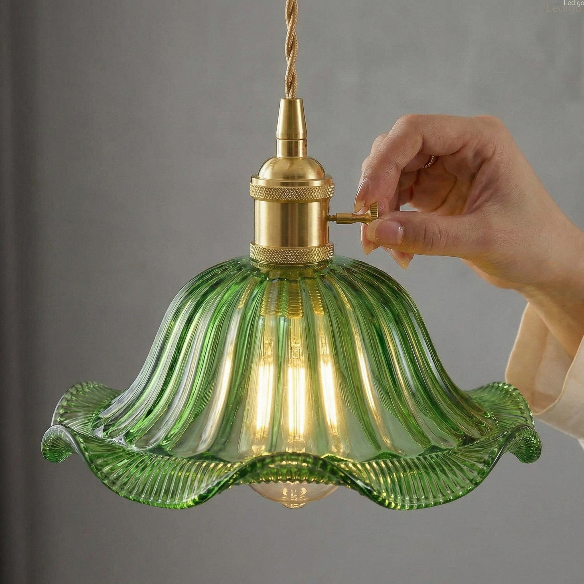 Lámpara colgante en forma de flor - Dressygt