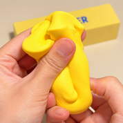 Squishy antiestrés de mantequilla