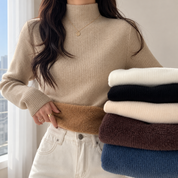 Pullover térmico de cuello alto