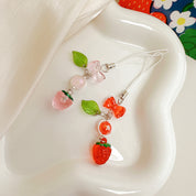 Charm colgante de fresa