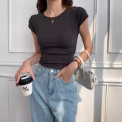 Top básico manga corta - Dressygt