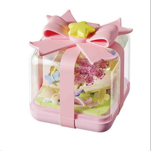Bloques de construcción de caja de regalo