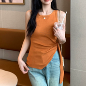 Top asimétrico con lazo lateral - Dressygt