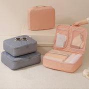 Bolsa de viaje plegable con separadores de malla