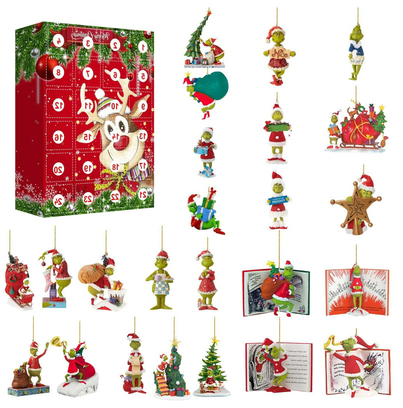 Calendario de Adviento del Grinch